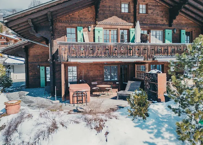 Surfers Sunset With Jacuzzi & Panoramic Terrace Apartamento Grindelwald